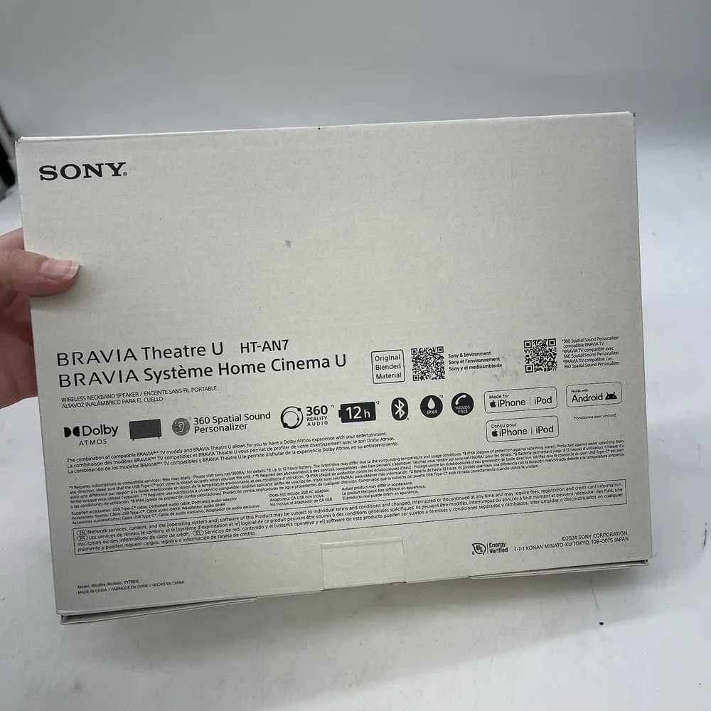 Sony new box
